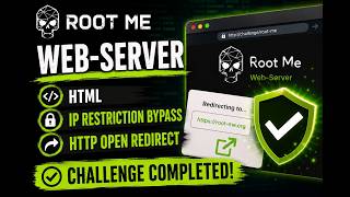 Root Me: Web‑Server — HTML, IP Restriction Bypass, HTTP Open Redirect