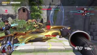 Overwatch: widowmaker highlight quad kill competitive