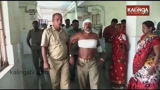 On-duty Home Guard hacked by miscreants in Puri || Kalinga TV