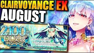 HERE'S WHAT TO EXPECT IN FGO THIS AUGUST! - CLAIRVOYANCE EX