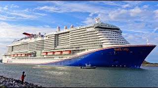 Cruise Ships Sailing Away from Port Canaveral!