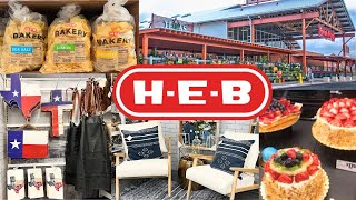 BEST US GROCERY STORE 2023 | HEB SHOP WITH ME \u0026 HAUL 🍰🍖🇺🇸