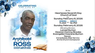 Celebrating the life of ARCHIBALD ROSS (Graveside)