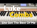 She Got The Best of Me | Luke Combs | Beginner Piano Lesson