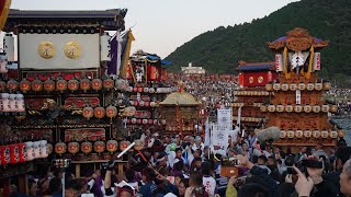 令和元年 西条まつり 川入り だんじり 神輿 伊曽乃神社祭礼