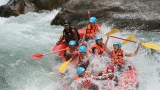 日本三大暴れ川の一つ・吉野川ラフティング★この激しさがクセになる！