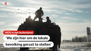 Bezoek aan Nederlandse soldaten in Litouwen te midden van groeiende onrust over Rusland