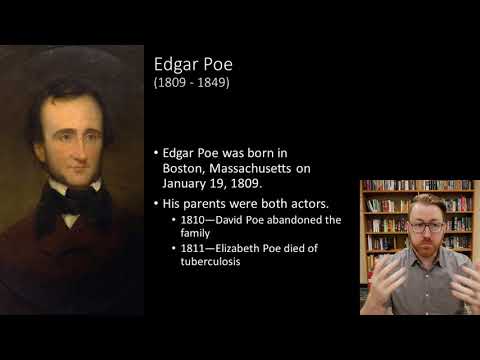 How did Edgar Allan Poe contribute to romanticism?