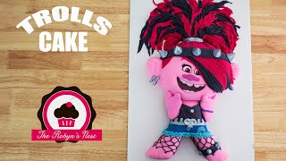 Trolls Cake - Hard Rock Poppy