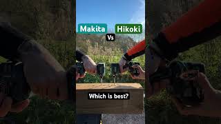 Which is the best impact driver? Makita 40v vs Hikoki multivolt, #makita #hikoki #holidayswithshorts