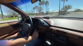 BaT Auction - 1989 Pontiac Turbo Grand Prix - Driving Video