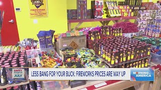 Less bang for your buck: why fireworks prices are way up | Morning in America