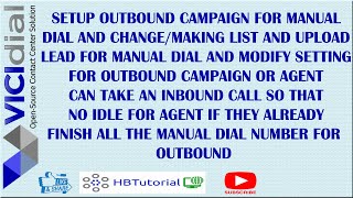 Vicidial Create Successful Outbound Campaign and Inbound | The Ultimate Comprehensive Guide