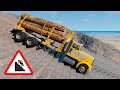 BeamNG Drive - Cars vs Stairs #01