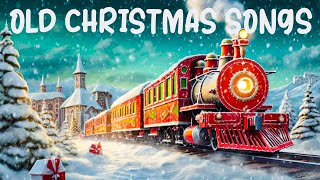 Best Classic Christmas Songs🎄🎅 3 Hours Christmas Music Playlist, Train & Winter Scenery