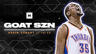 Kevin Durant's HISTORIC MVP Season In 13-14! 32ppg | GOAT SZN