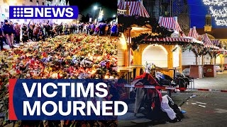 Victims mourned after Christmas market attack in Germany | 9 News Australia