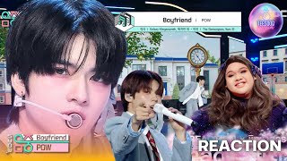 REACTION POW (파우) - Boyfriend | Show! MusicCore | MBC241116방송