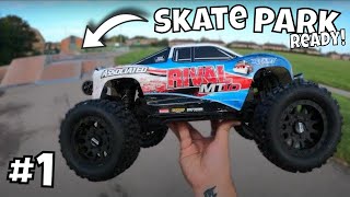 The Cheapest [Skate Park] Ready Basher, money can buy! Team Associated Rival MT10