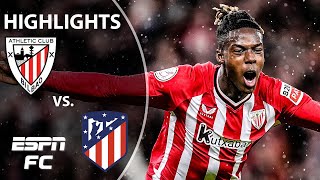 🚨 BACK TO THE FINAL 🚨 Athletic Club vs. Atletico Madrid | Copa del Rey Highlights | ESPN FC