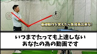 何年たっても上達しないあなたの為の動画です、手と腕の基礎動作を覚えたら急成長出来る！