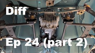 Datsun 240z Build - Episode 24 Part 2 - Differential Install - Panchos Garage