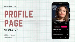 Flutter Profile Screen UI - Speed Code