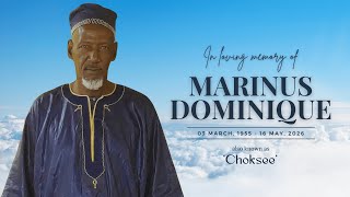 In loving memory of Marinus Dominique, better known as 'Choksee'