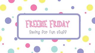 Freebie Friday Mini Challenges to Save for FUN Stuff