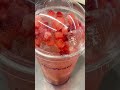 더벤티 the venti 딸기 레몬에이드 strawberry lemon ade😋