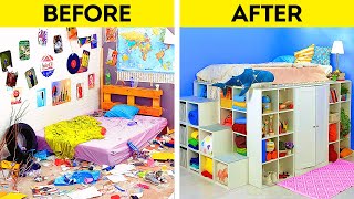 Bed Makeover Into Small Gaming Room || Furniture Transformations And Home Decor Projects!
