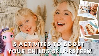 Brilliant Pre-School Crafts & Games to grow Self Esteem  / Play Ideas For Building Friendships #AD
