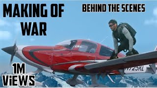 War Airplane Scene | BTS | Hrithik Roshan | Behind The Scenes | Action