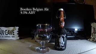 Boerken beer review. Belgian strong Ale