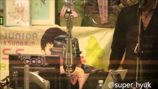 HD 130123 Kiss the radio sungmin  [ fancam ]