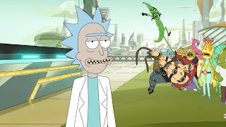 Rick and Morty - Dr. Buckles fights Mr. Stringbean - S06E08