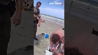 BODYCAM: Couple Arrested After Passing Out on Beach and Losing Kids