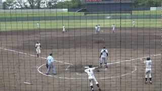 2012/5/8　春・神奈川決勝　８回表　エラーで横浜隼人が逆転