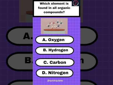 Which elements are found in all organic compounds?