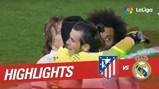 Resumen de Atlético de Madrid vs Real Madrid (0-3)