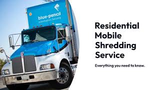 Residential Mobile Shredding Service