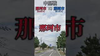 水戸・日立のベッドタウンvs高崎・前橋のベッドタウン　#地理 #地理ネタ #日本地理 #都市比較 #強さ比べ