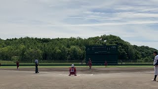 すながわリバーズvs奈井江　空知ストレーツ　8月6日