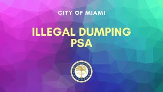 Illegal Dumping PSA