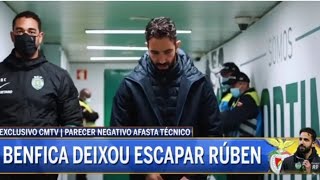 O motivo da nega de Rúben Amorim ao Benfica