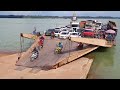 Travessia da balsa Rio Tapajós Itaituba PA #87