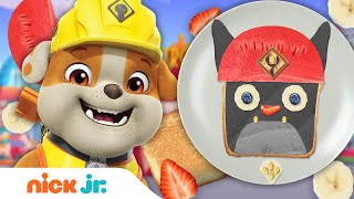 Snack Time Guessing Game! #4 w/ Rubble & Crew, Bossy Bear & Blaze! | Nick Jr.