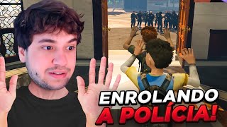 BRUNINHO E LOBINHO ATRAPALHARAM A POLÍCIA! - GTA RP