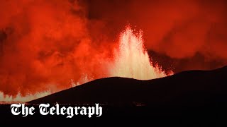 Iceland volcano in full: Eruption could 'go on for months'