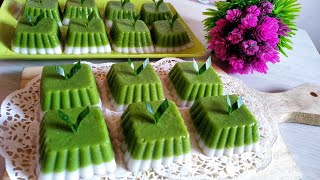 Cara membuat kue talam pandan